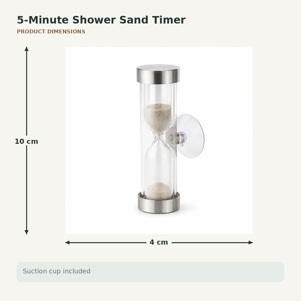 5-Minute Shower Sand Timer
