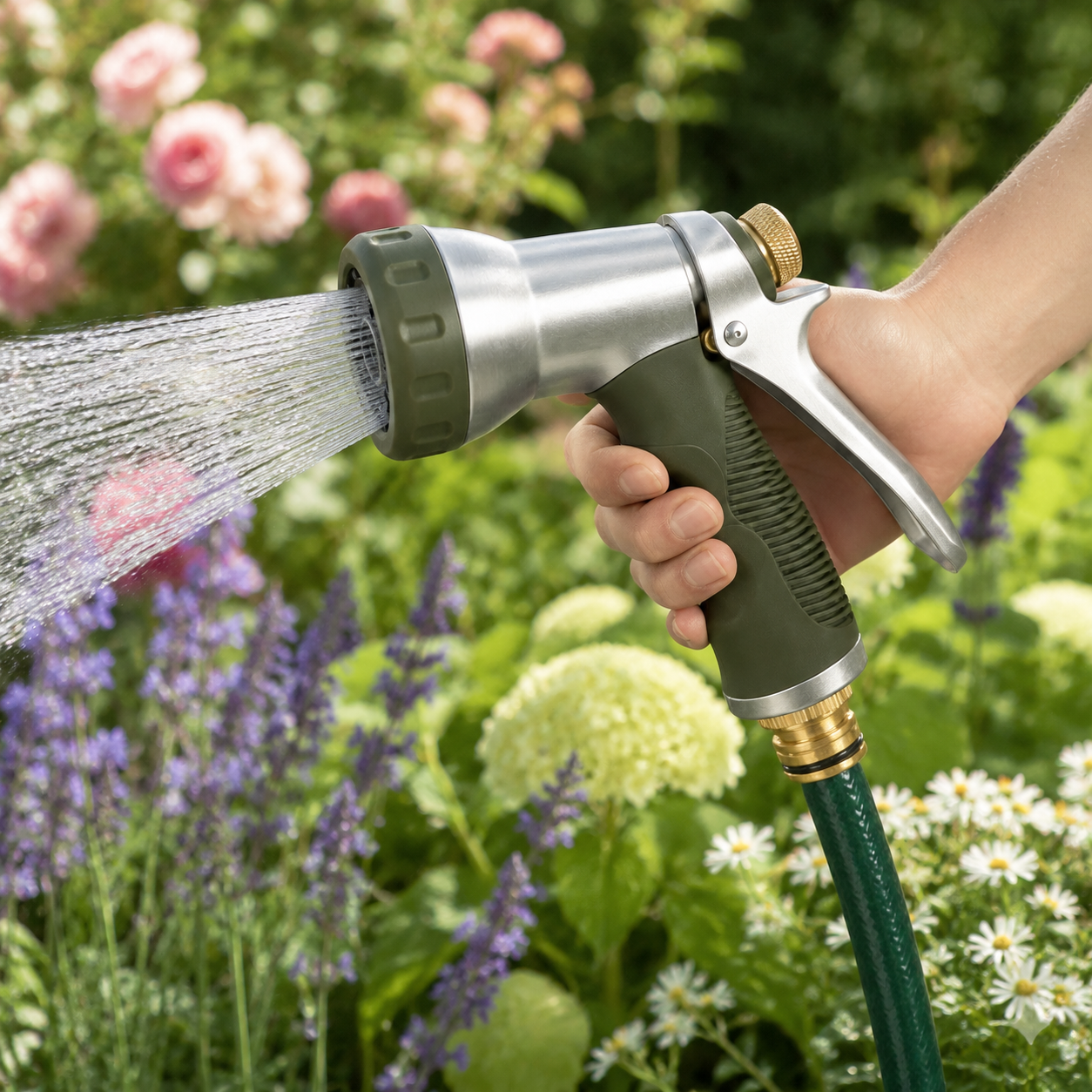 Adjustable Garden Hose Nozzle