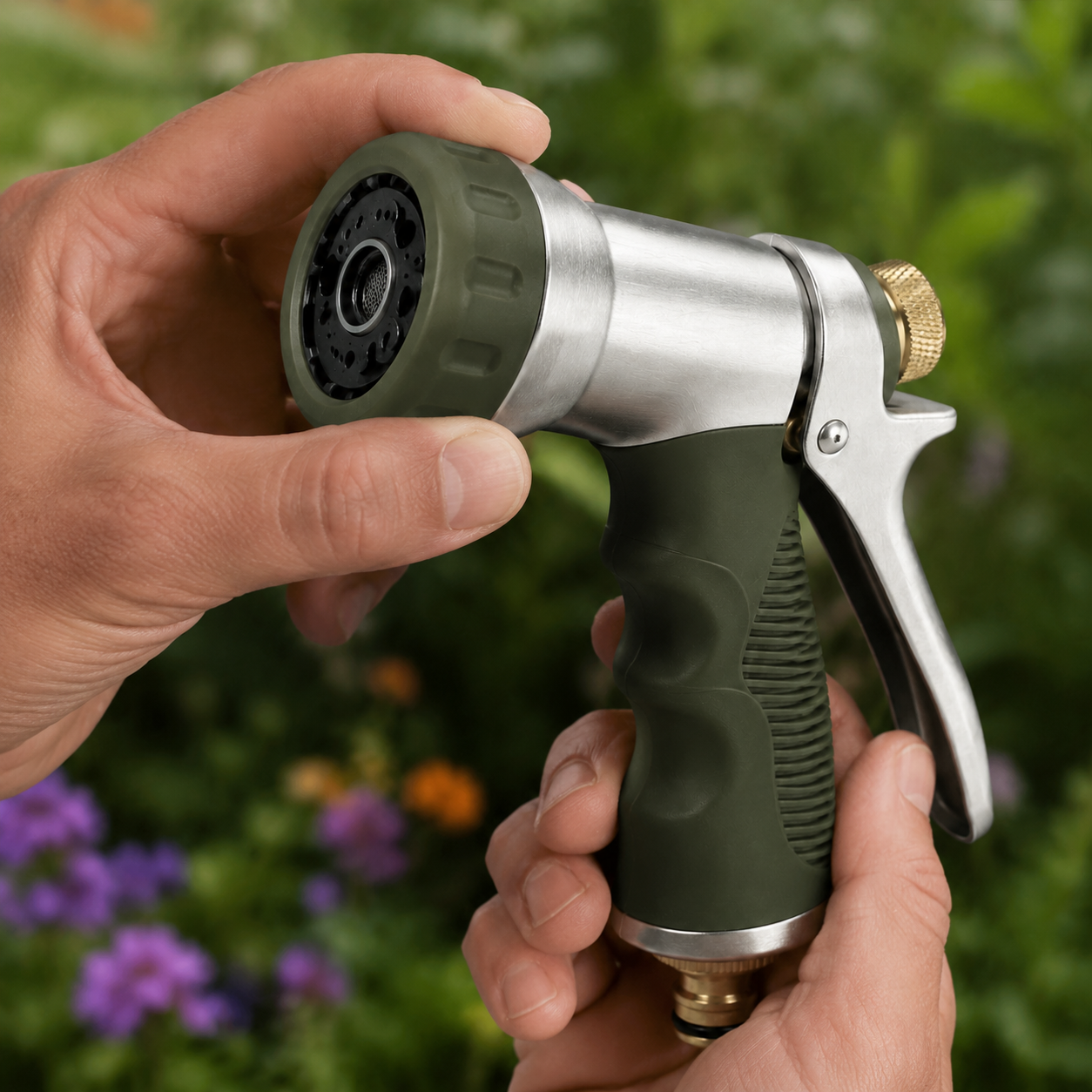 Adjustable Garden Hose Nozzle