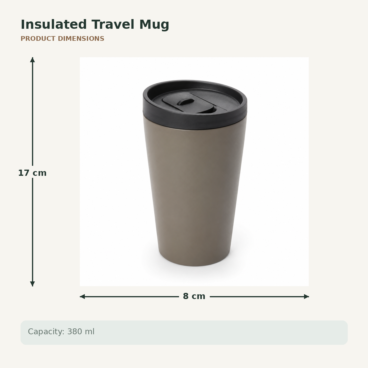Insulated Travel Mug