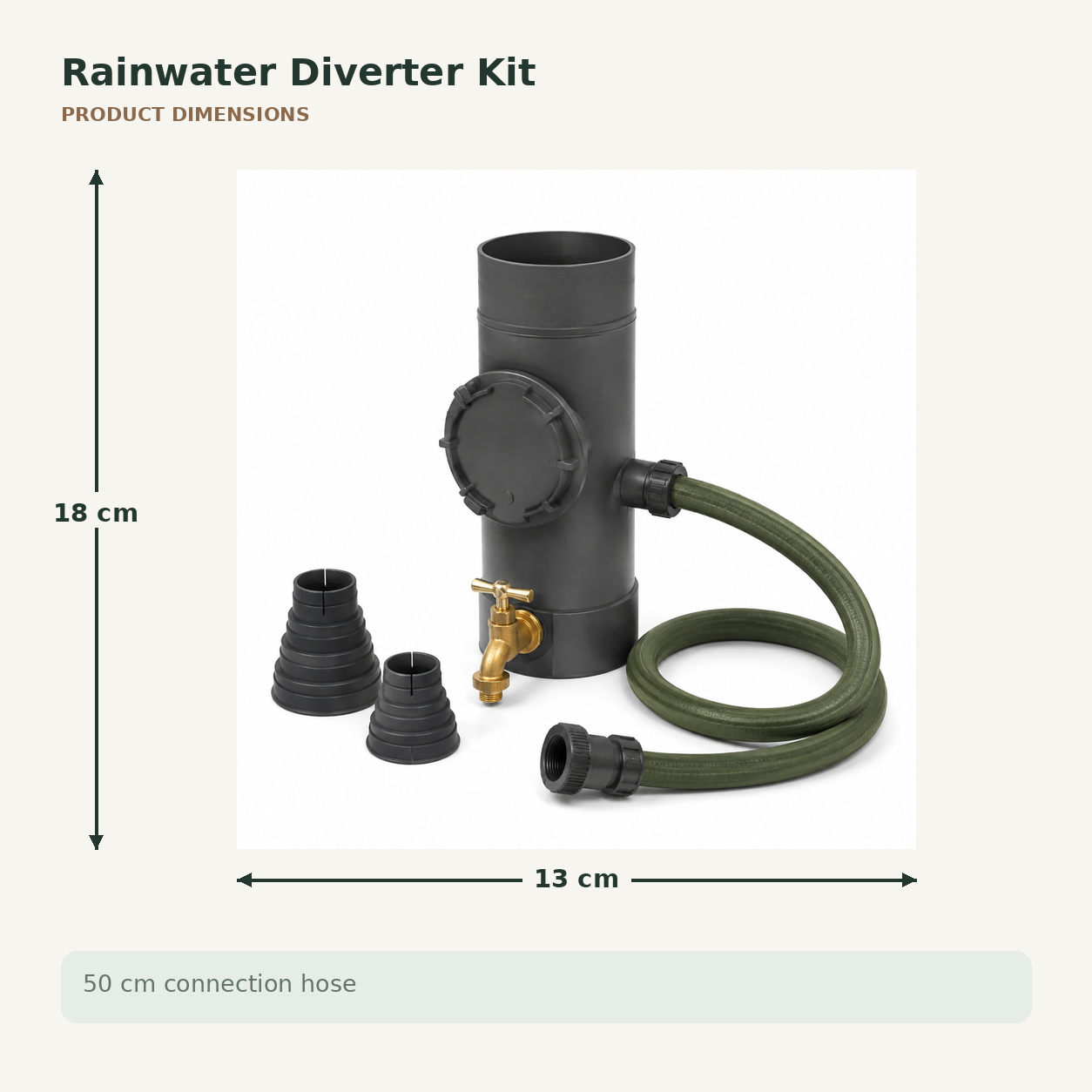 Rainwater Diverter Kit
