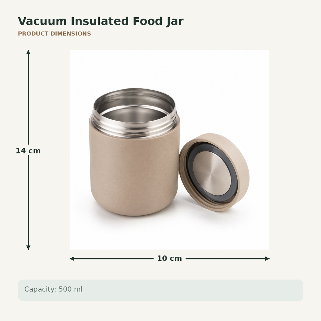 Vacuum Insulated Food Jar