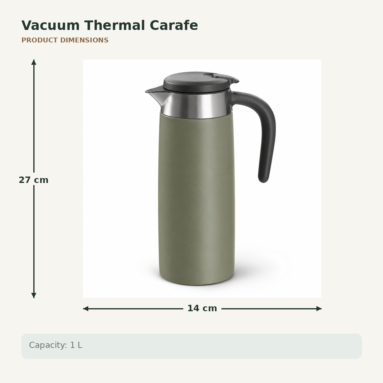 Vacuum Thermal Carafe