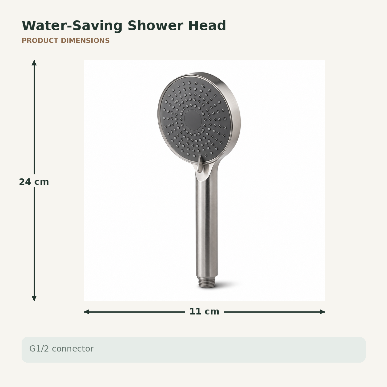 Water-Saving Shower Head